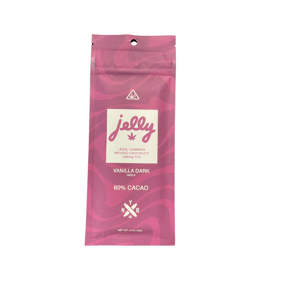 NYB Jelly Chocolate Bars- 1000mg D9 THC