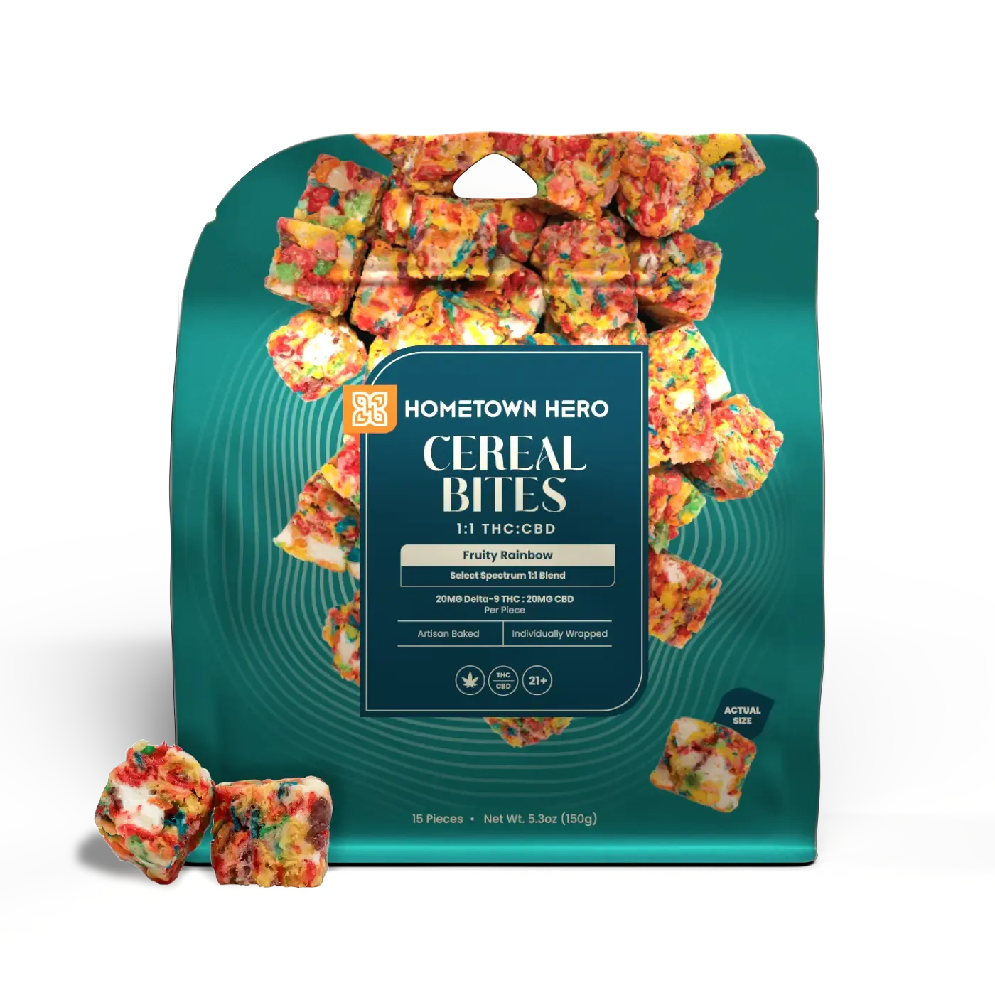 Hometown Hero | Delta 9 Cereal Bites - 15CT (20MG Each)