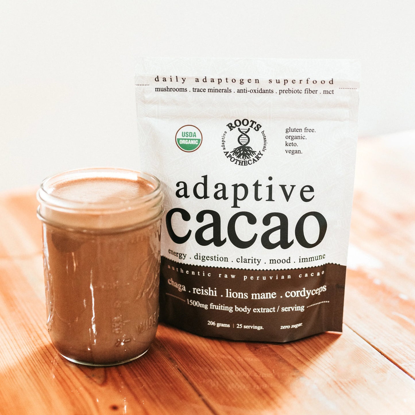 Roots | Adaptive Cacao- Performance Superfood- 250g/30 serv.