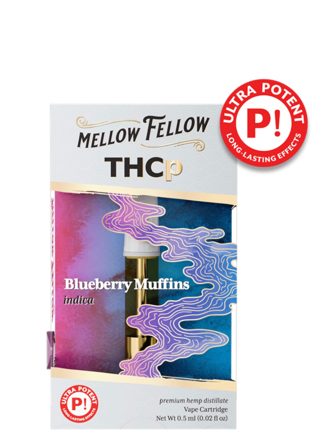 Mellow Fellow - THCP 0.5ml Vape Cartridge