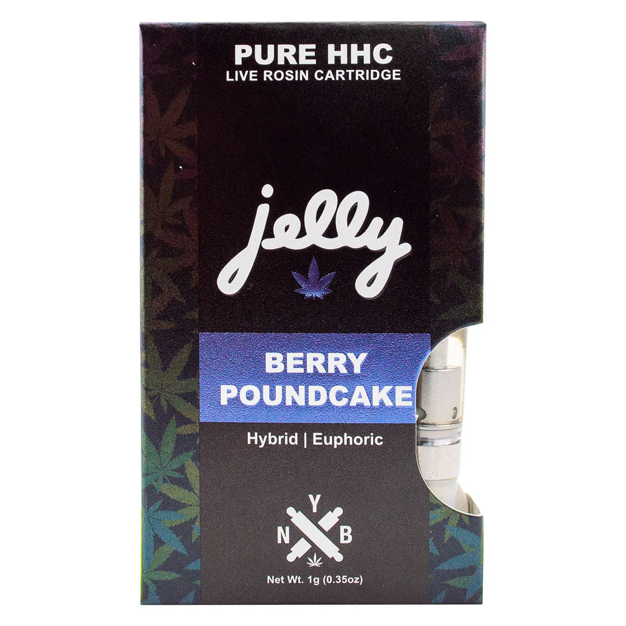 NYB Jelly Live Rosin 1000mg HHC Cartridges