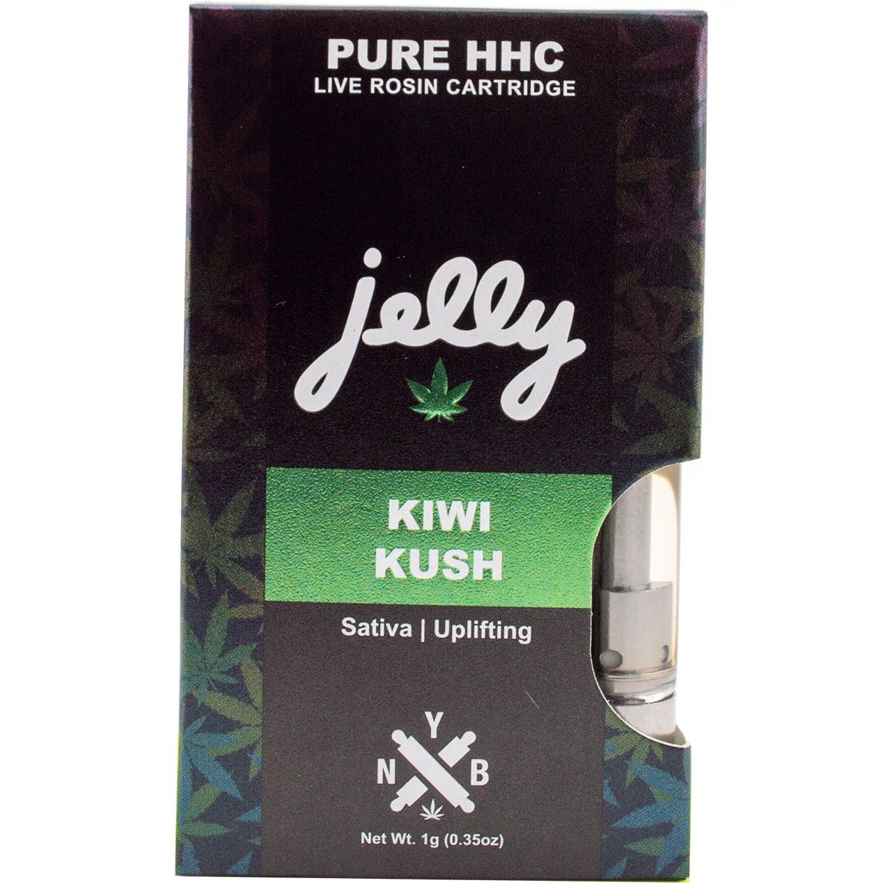 NYB Jelly Live Rosin 1000mg HHC Cartridges
