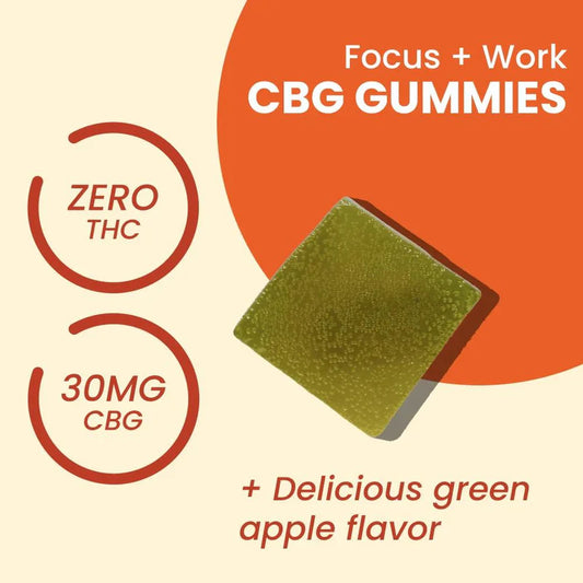 Slumber Extra Strength CBG Gummies- Green Apple- 30ct
