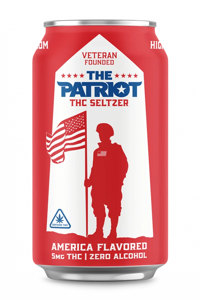 The Patriot THC Seltzer- American Flavored
