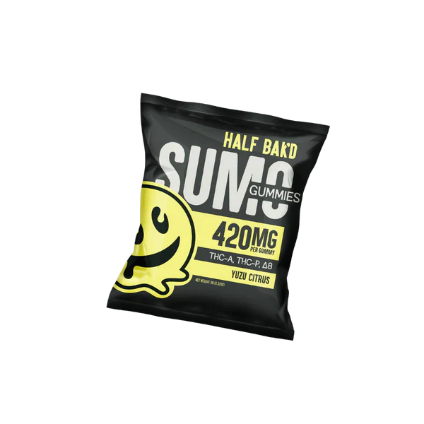 Sumo Gummies - 420MG per Gummy - Yutzu Citrus - 2ct