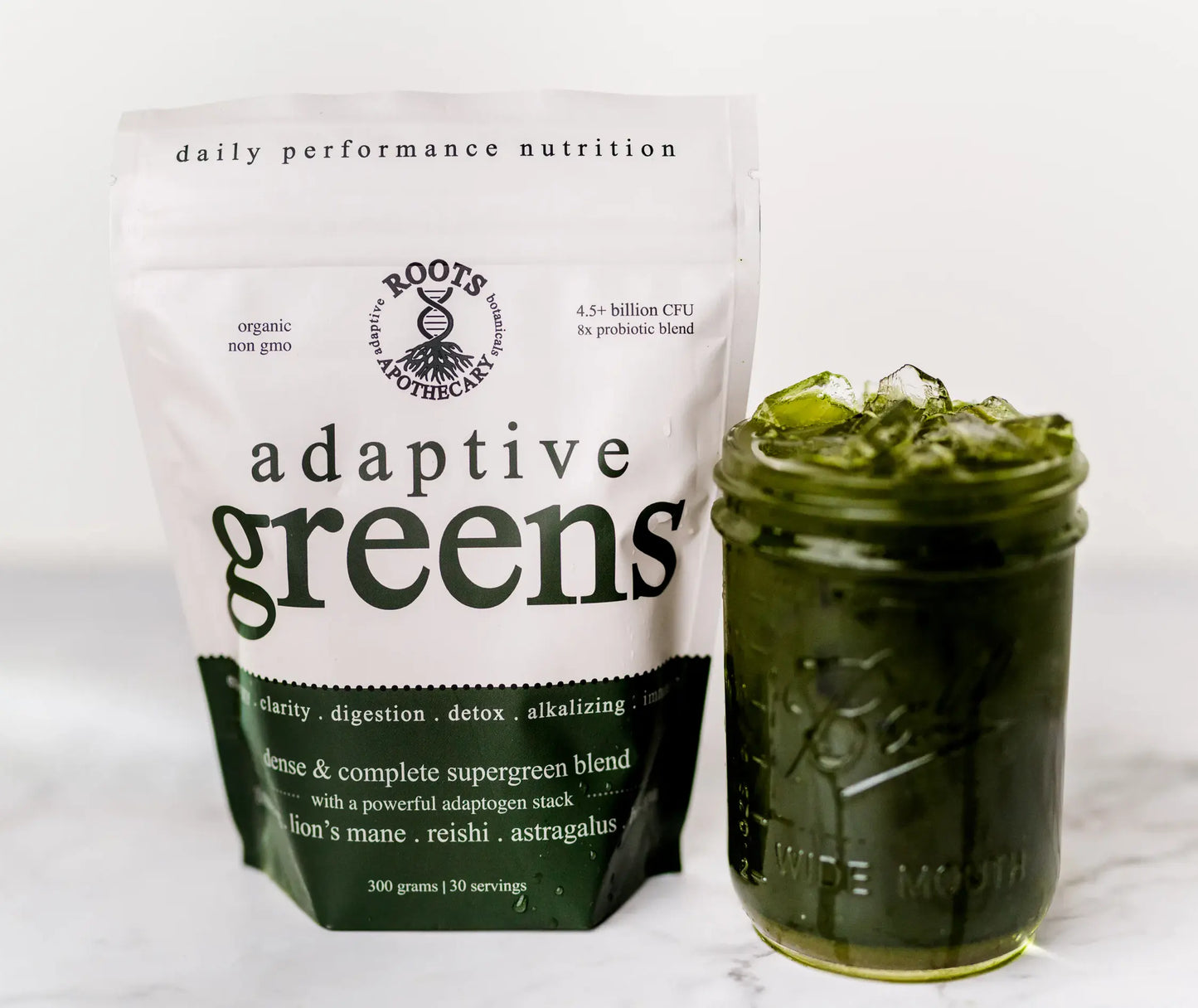Roots | Adaptive Greens- Performance Superfood- 300g/30 serv.
