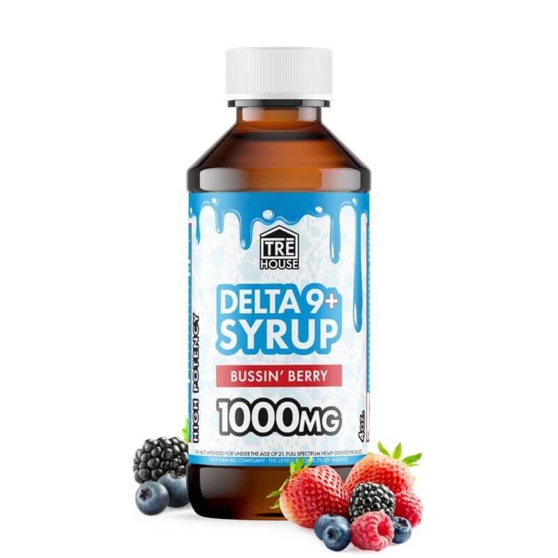 Tre House Delta 9 Syrup- 1000mg