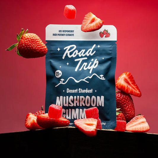 Road Trip Mushroom Gummies - Desert Stardust - Strawberry - 8ct