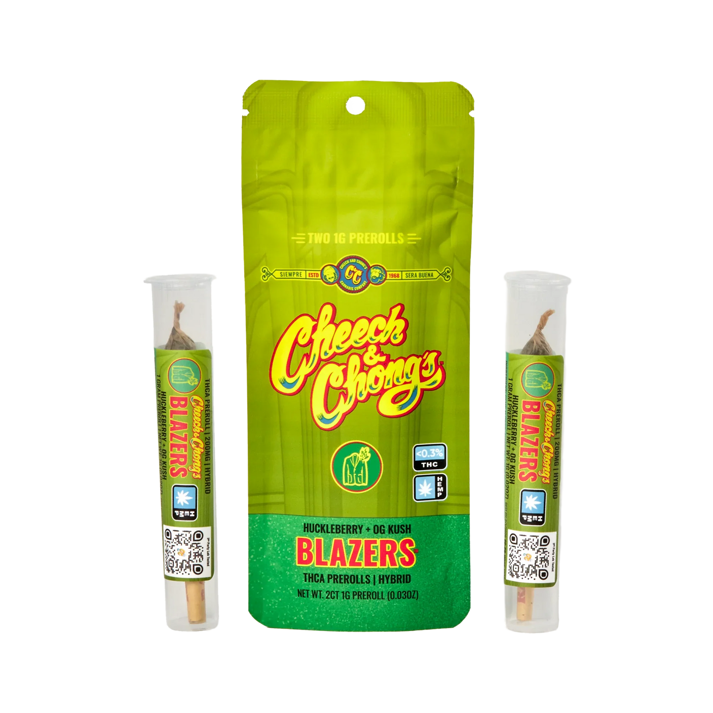 Cheech & Chongs | THCa Pre Rolls [2ct]