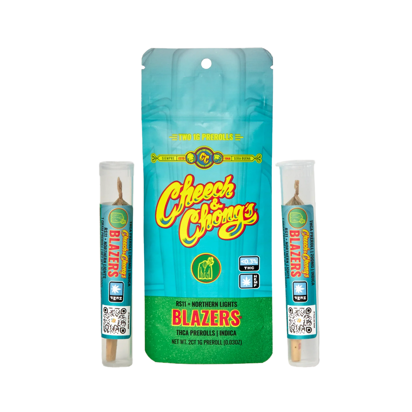 Cheech & Chongs | THCa Pre Rolls [2ct]