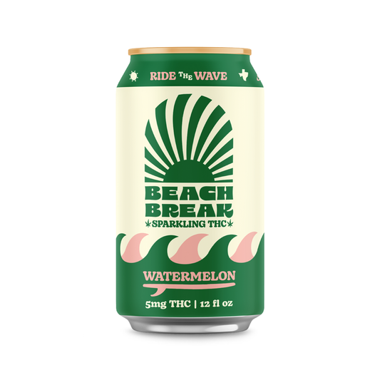 Beach Break THC Seltzer - Watermelon