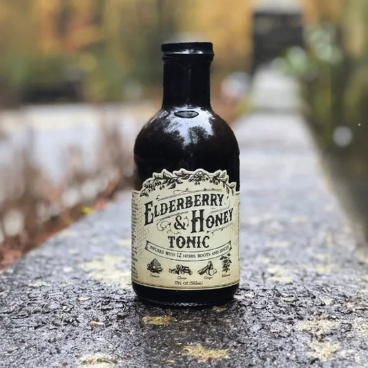 Root and Leaves | Elderberry and Honey Tonic- 16oz