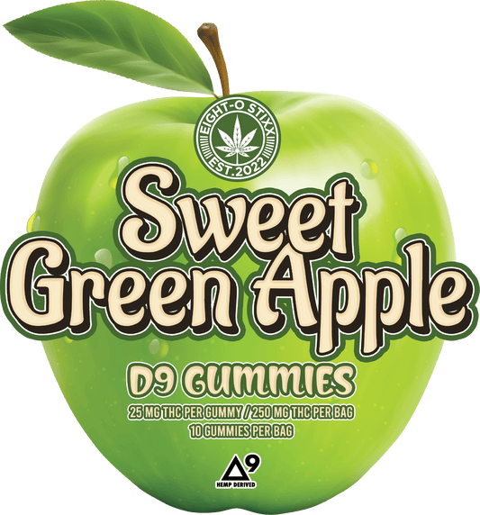 Eight-O Stixx | Delta 9 Gummies : 250mg [10ct]