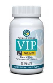 Amazing Herbs | VIP for Men- Natural Male Performance Enhancer- 30ct
