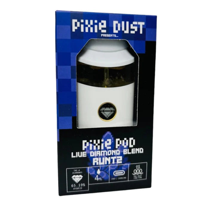 Pixie Dust Pixie Pod - THCa Live Diamond Blend Disposable 4ml
