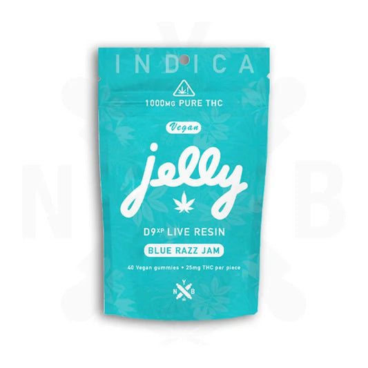 JELLY D9XP LIVE RESIN GUMMIES 1000MG / 40CT / 25MG PER PK